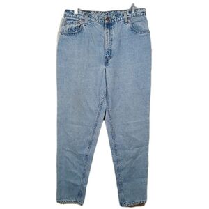 Levis 551 Relaxed Fit Tapered Leg Light Wash Jeans 16 Long